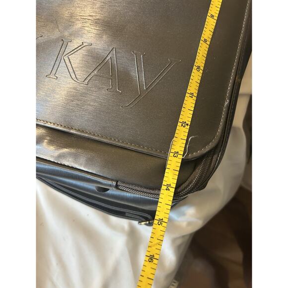 Mary Kay Consultant COLOR CASE Travel Bag Tote Bag Large 14” Black Organizer - Picture 11 of 13